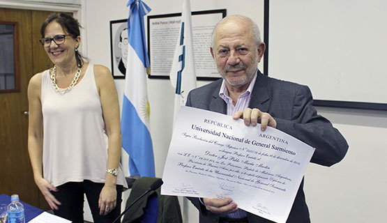 Reconocer trayectoria y calidad humana