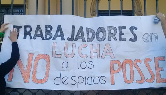 El municipio de Gustavo Posse despidió a 150 trabajadores y trabajadoras