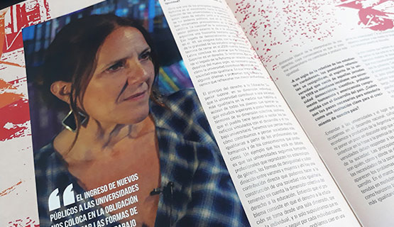 “Es necesario pensar cómo la universidad contribuye a construir una sociedad más igualitaria” | Gabriela Diker en la Revista Riberas