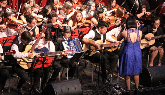 Encuentro de orquestas juveniles