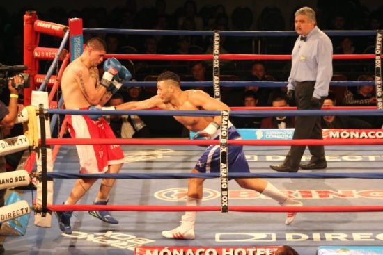 Primer paso de Yamil Peralta en el boxeo profesional