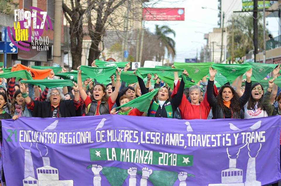 La Matanza vivió el 21 Encuentro Regional de Mujeres, Lesbianas, Travestis y Trans