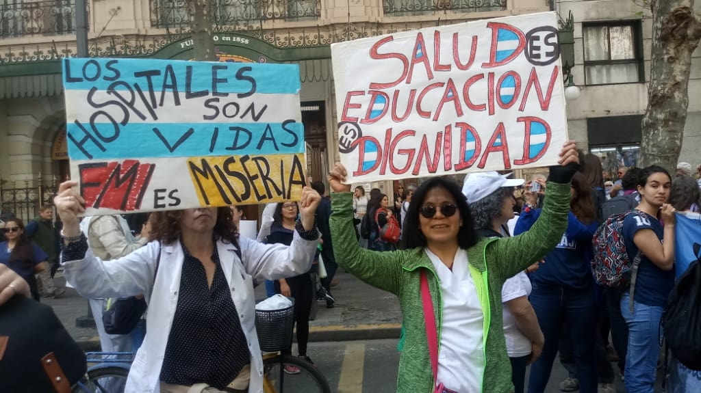 Marcha federal en defensa de la salud pública