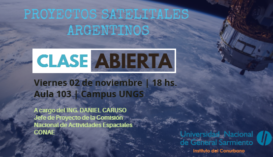 Clase abierta sobre el Proyecto Satélites Argentinos