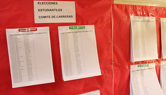 Elecciones de representares estudiantiles para los Comités de carrera | Publicación de padrones