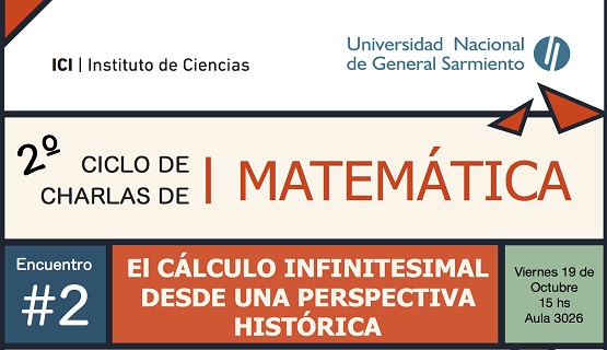 El cálculo infinitesimal en el ciclo de charlas de matemática