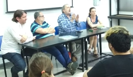 José Luis Fernández presentó su libro