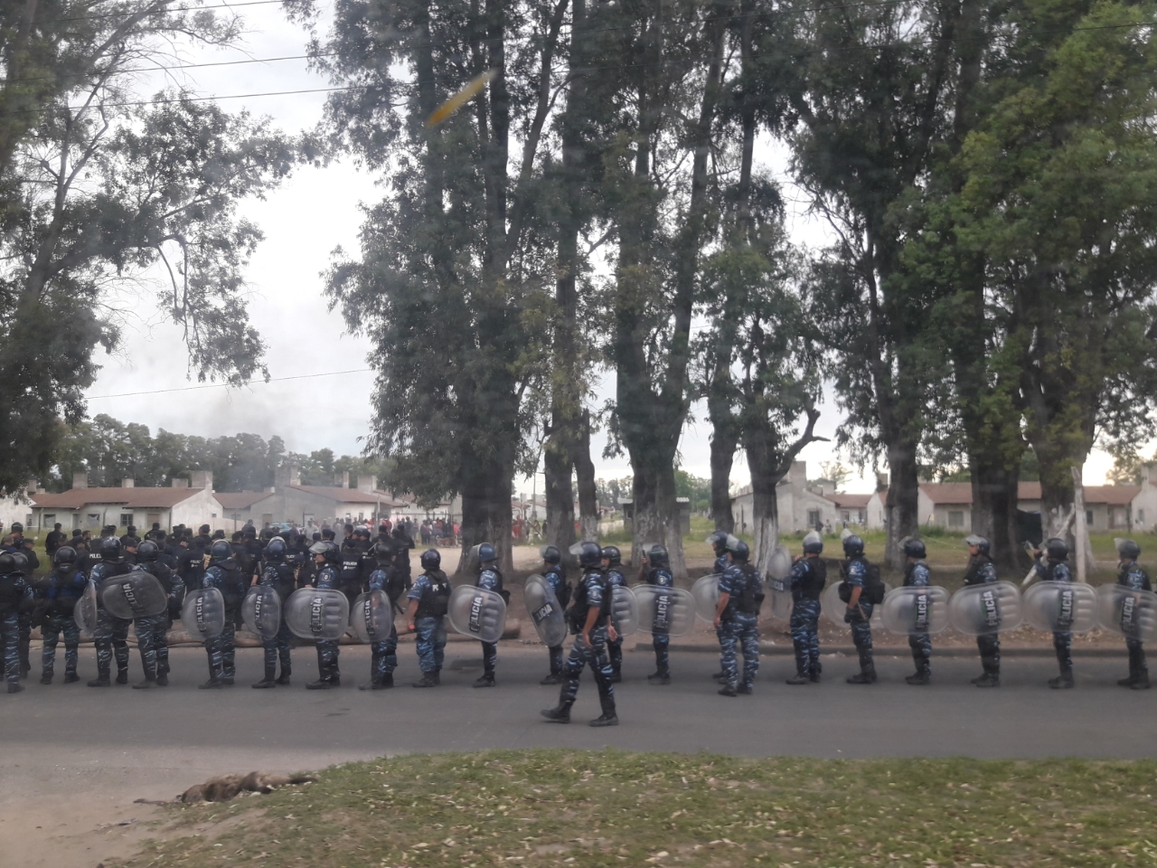 Toma e intento de desalojo en José C. Paz