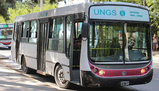 App SiMiUNGS: Conocé el estado del servicio de transporte de la UNGS