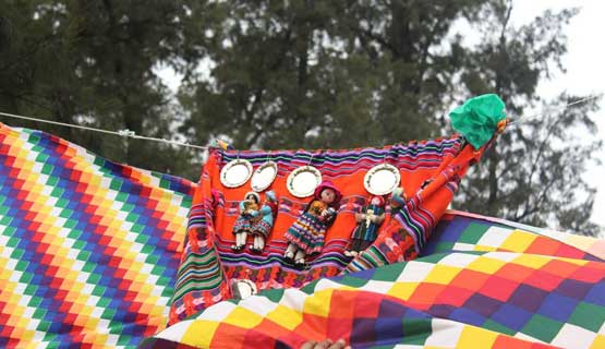 Apertura de la wak’a, espacio sagrado ceremonial indígena en la UNGS