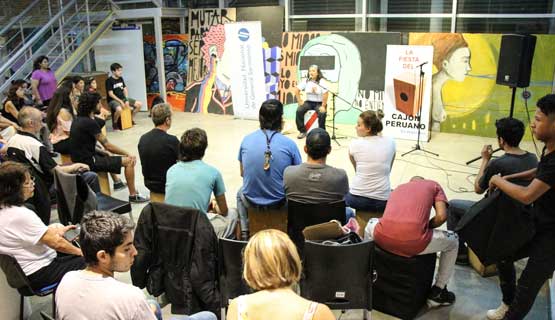 La Fiesta del Cajón Peruano en Buenos Aires