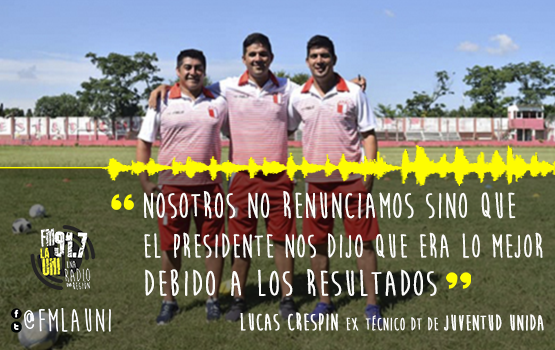 Juventud Unida se quedó sin DT
