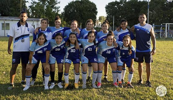 El fútbol universitario femenino llegó a la liga escobarense