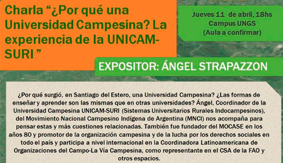 ¿Por qué una universidad campesina? La experiencia de la UNICAM – SURI