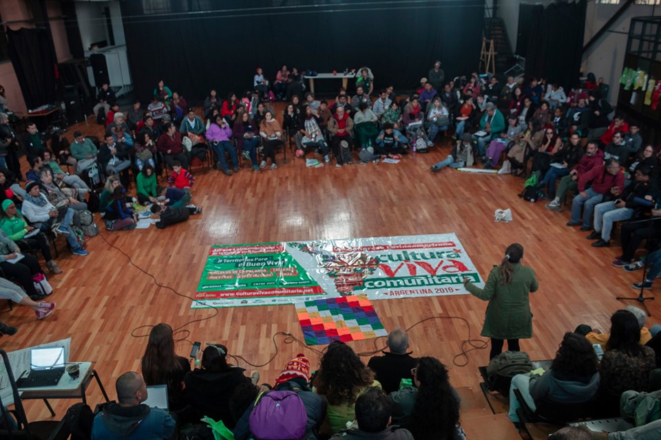 Cierre del 4to Congreso del Cultura Viva en el Estadio Chacarita Juniors