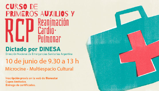 Curso de primeros auxilios y reanimación cardiopulmunar