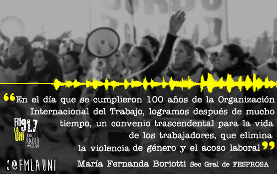 Histórica aprobación del convenio de la OIT sobre violencia y acoso laboral