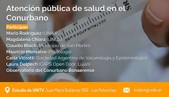 Debates Conurbanos: Atención pública de salud