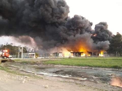 Explotó una fábrica de agroquímicos en Mercedes