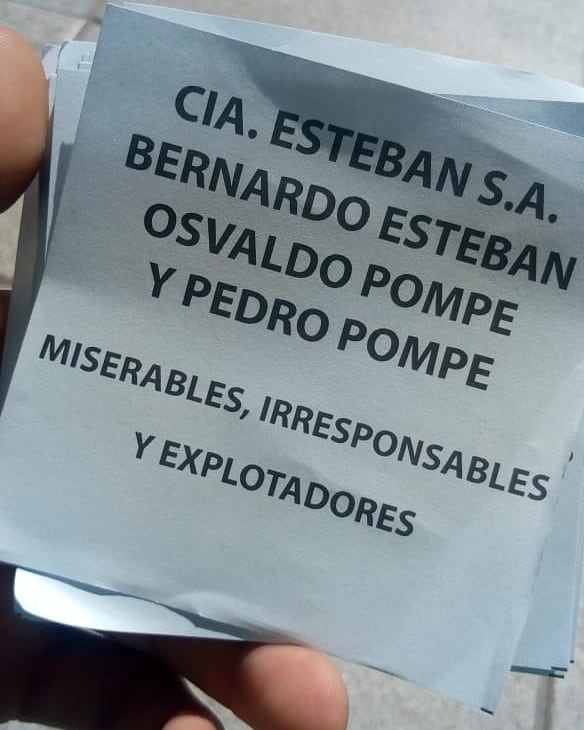 La justicia falló a favor de los trabajadores de Cortinas Esteban