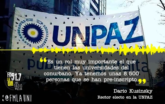 Eleccion de nuevas autoridades en la UNPAZ