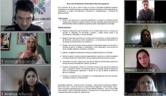 Se conformó la Mesa Local de Géneros y Diversidad en Malvinas Argentinas