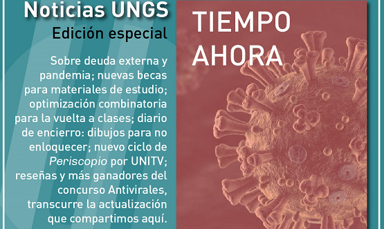 Tiempo Ahora: nuevas notas en Noticias UNGS