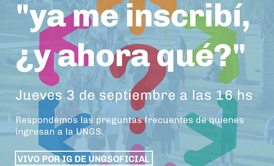 Charla sobre los inicios de la vida universitaria destinada a ingresantes