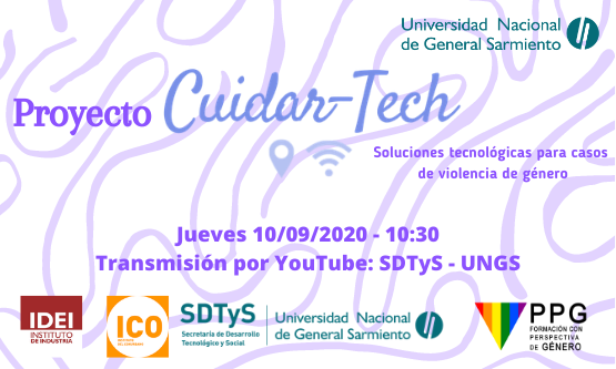 Presentación de Cuidar-Tech, soluciones tecnológicas para casos de violencia de género