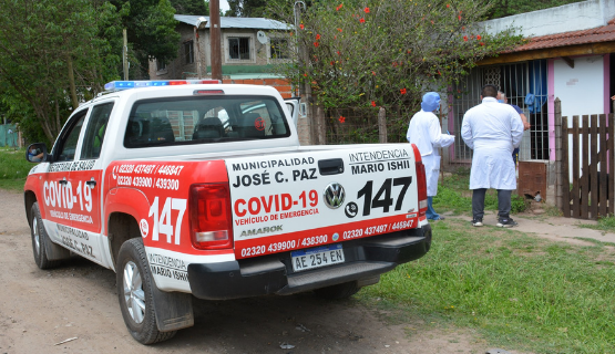 COVID-19 | Alta tasa de contagios en José C. Paz