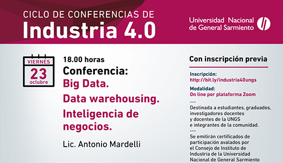 Nuevo encuentro del Ciclo de Conferencias de Industria 4.0