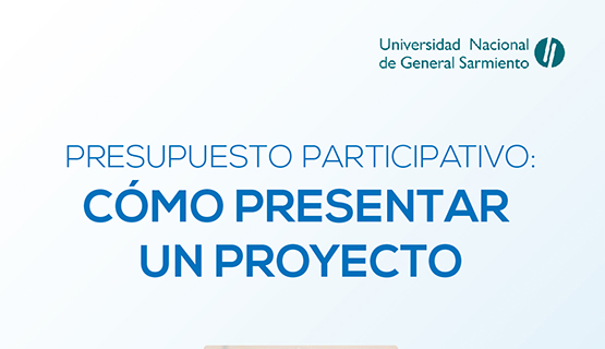 Presupuesto Participativo: ¿Cómo presentar un proyecto?