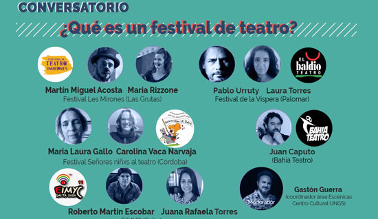 Conversatorio 3: ¿Qué es un festival de teatro?