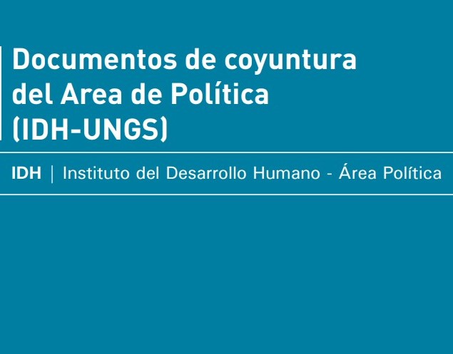 Documentos históricos de coyuntura del Área de Política