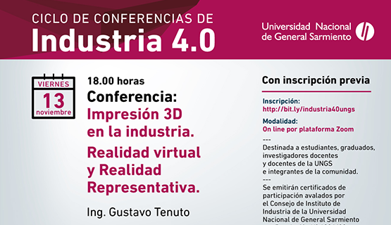 Impresión 3D y realidad virtual y representativa, en el ciclo