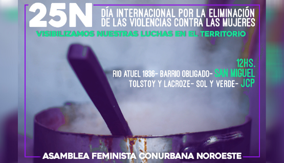 25N: Día Internacional de la Eliminación de la Violencia contra la Mujer