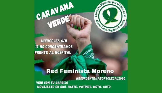 Red Feminista de Moreno: acompañar y proteger a las mujeres y disidencias