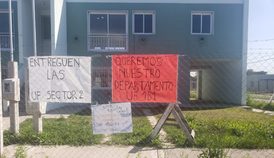 Procrear | 70 familias de San Miguel reclaman el acceso a sus viviendas