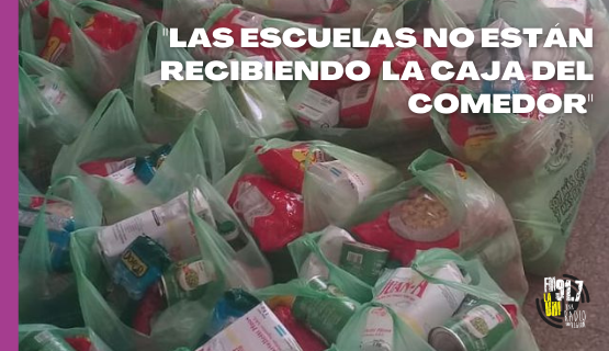 San Miguel | Denuncian que Jaime Méndez no entrega el servicio alimentario escolar