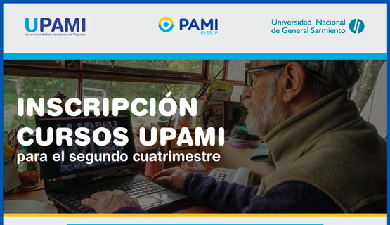 Inscripción abierta: Cursos y talleres UPAMI para adultos mayores