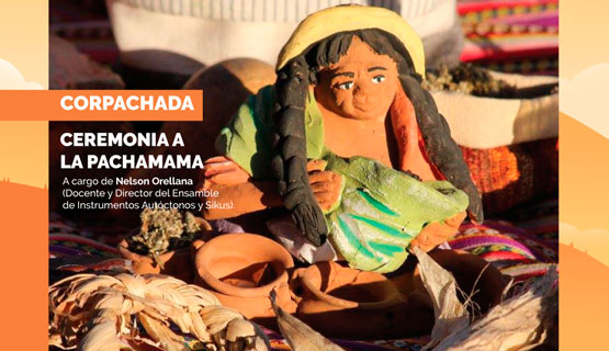 Corpachada, Ceremonia a la Pachamama.