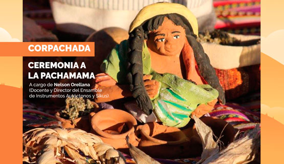 Corpachada, Ceremonia a la Pachamama.