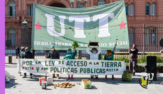 La UTT reclama la Ley de Acceso a la Tierra