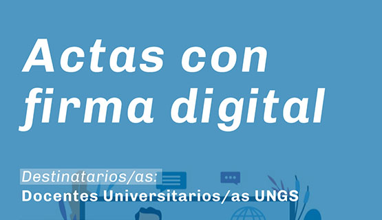 Webinar: Actas con firma digital