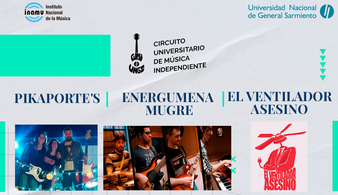 Concierto en vivo de Pikaporte's - Energúmena Mugre - El ventilador asesino