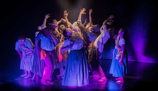 El Elenco de Danzas UNGS en Tecnópolis