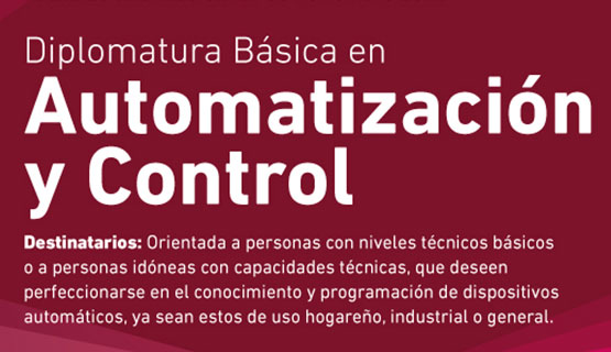 Preinscripción para la Diplomatura básica en automatización y control