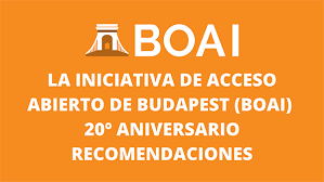 20º Aniversario de la Iniciativa de Acceso Abierto de Budapest