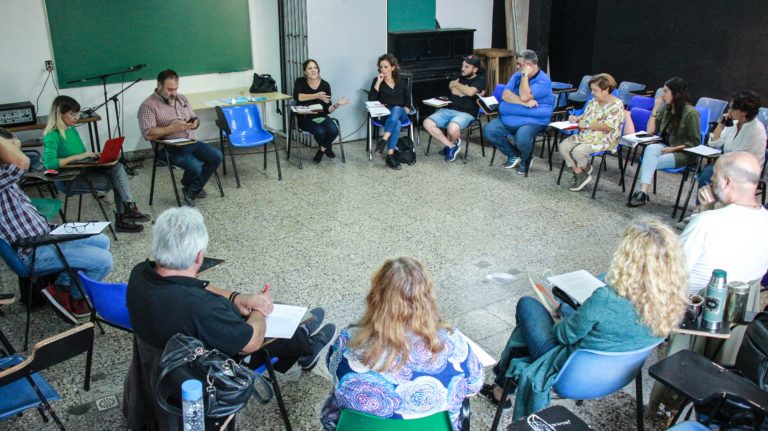 ronda de participantes en el consejo social