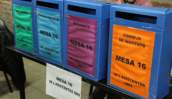 Elecciones en la UNGS